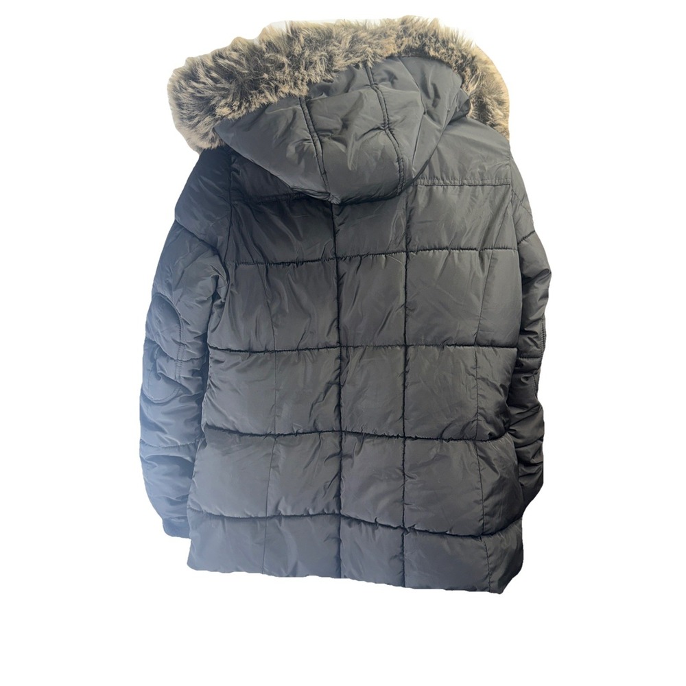 How Dare U Outerwear Puffer Coat Womens 3 XL Black Padded Jacket - Picture 6 of 9